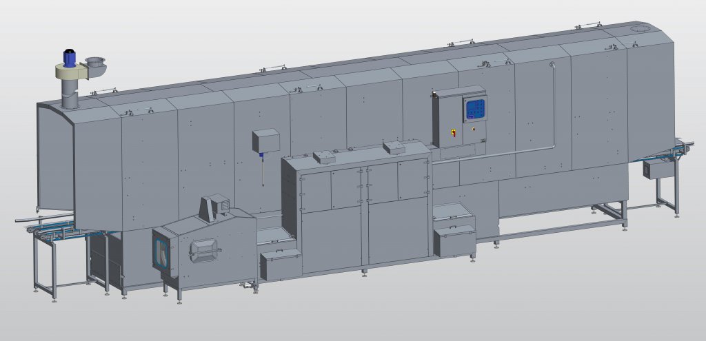 Rack washer tunnel TC-2500 | Mimasa